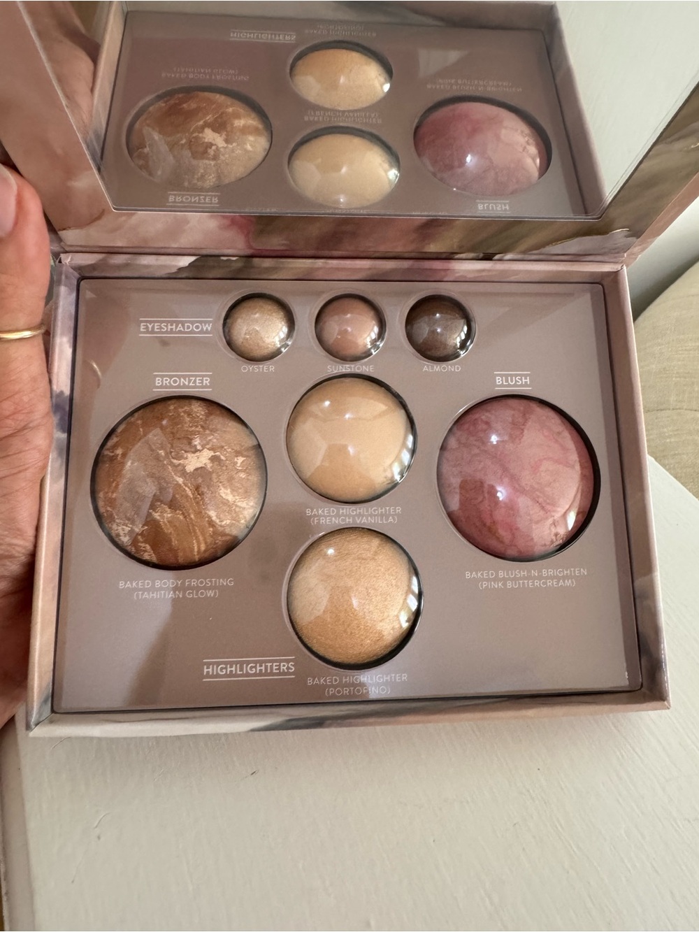 Laura Geller Baked Face Palette with Pink Blush & Gold Highlighters